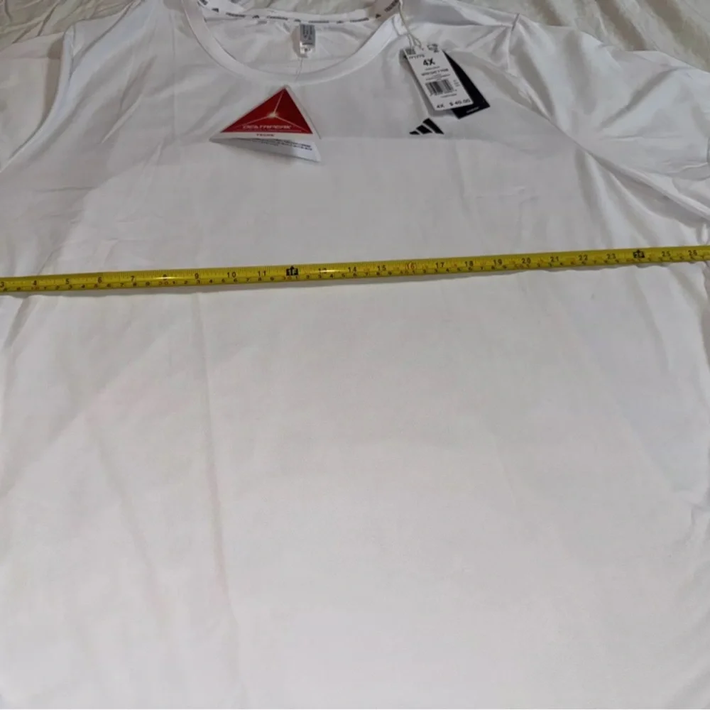 Adidas Men's D4M Training T-Shirt Short Sleeve 4XL White